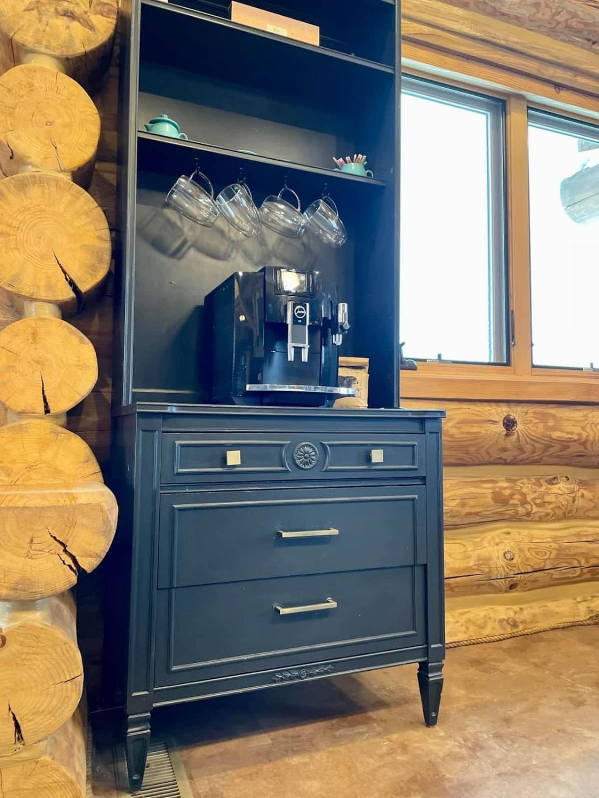 Stunning Log Cabin Getaway At The Hannu Haus Ironwood Exteriör bild