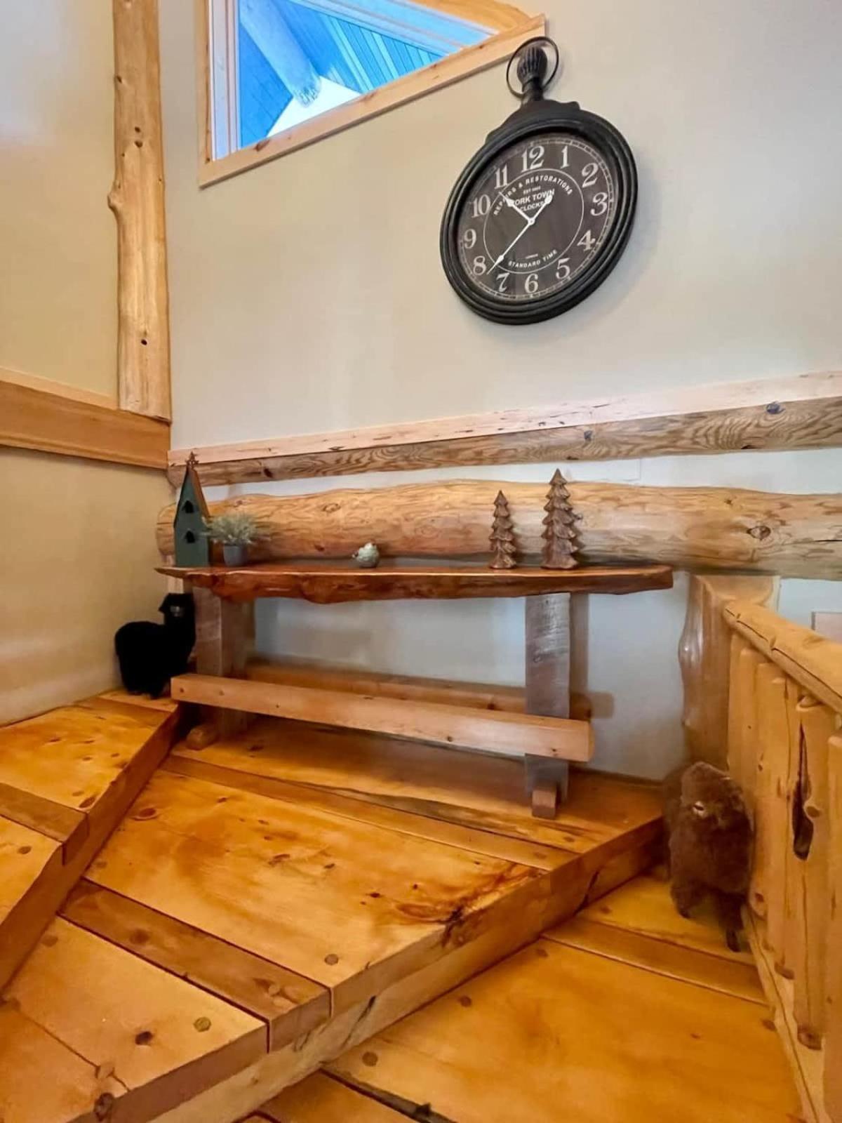 Stunning Log Cabin Getaway At The Hannu Haus Ironwood Exteriör bild